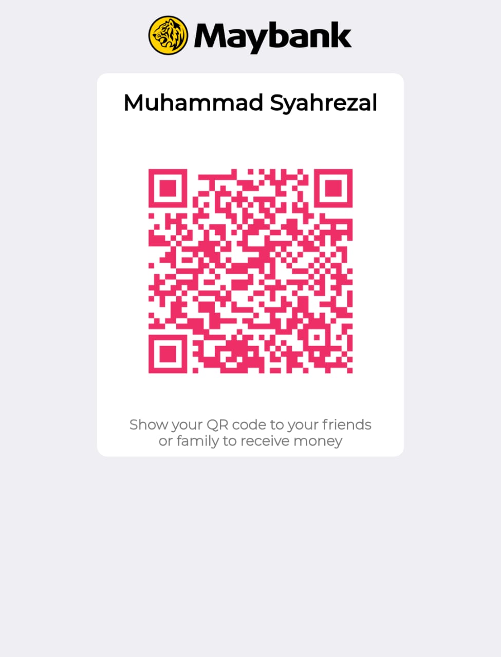 Kod QR Maybank untuk sumbangan EduPartner.my