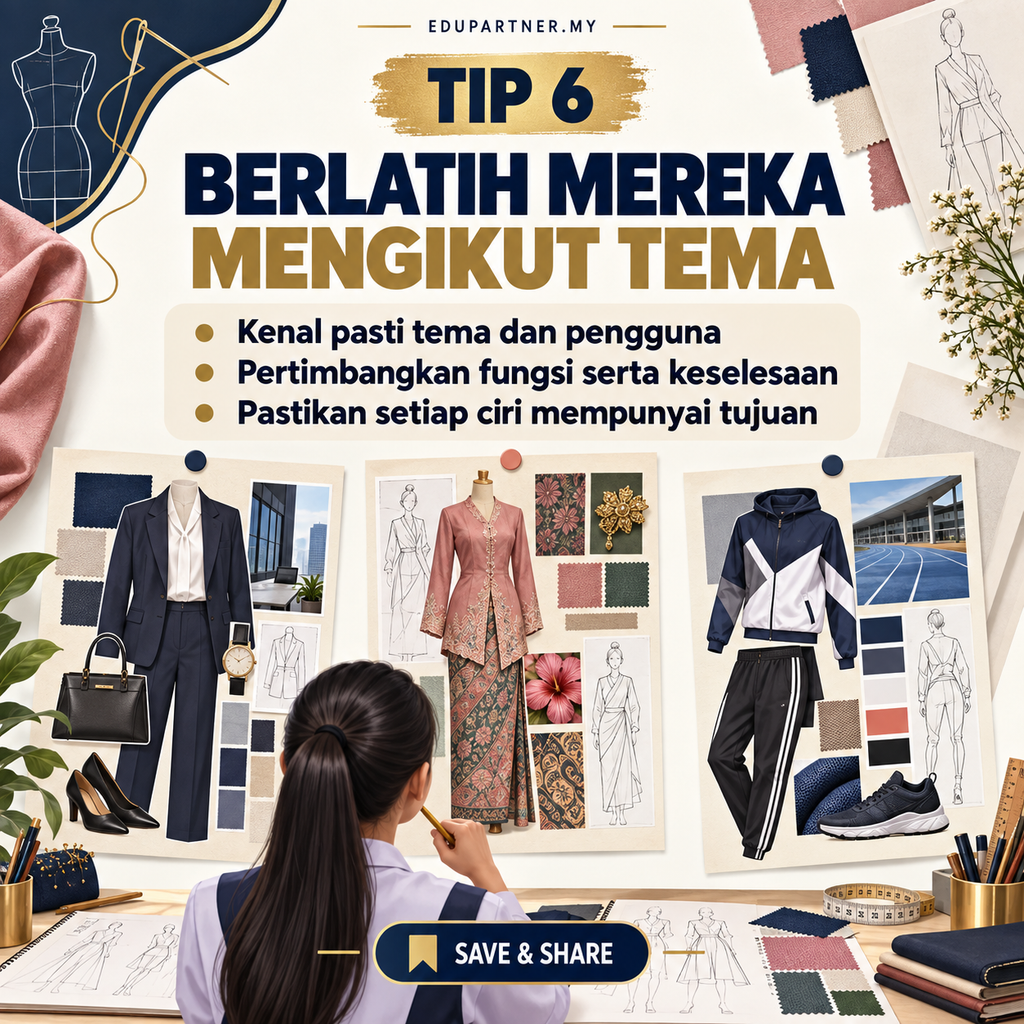 7 Tips Menjawab Soalan Rekaan dan Jahitan Pakaian SPM