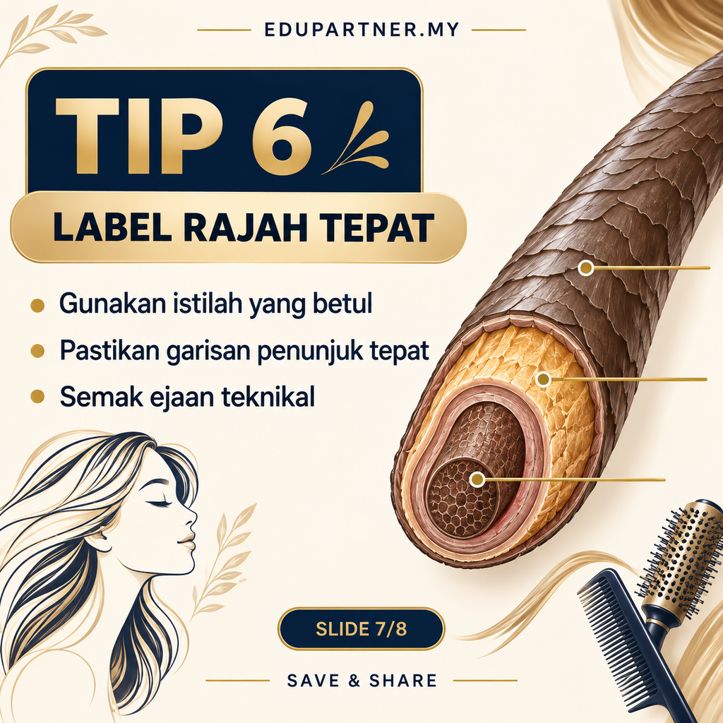 7 tips menjawab soalan penjagaan muka dan penggayaan rambut SPM
