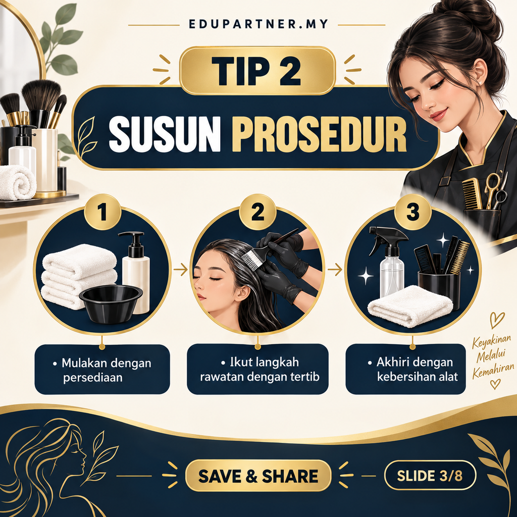 7 tips menjawab soalan penjagaan muka dan penggayaan rambut SPM
