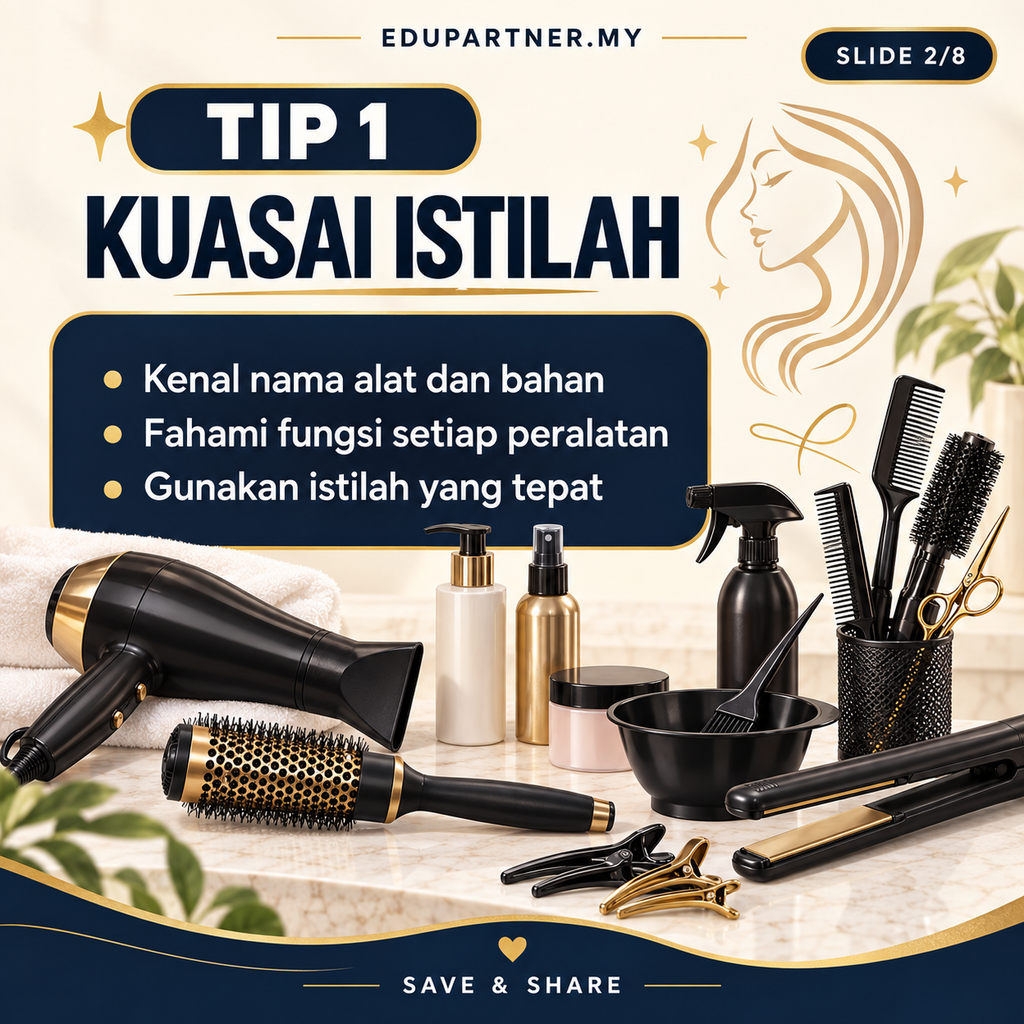 7 tips menjawab soalan penjagaan muka dan penggayaan rambut SPM
