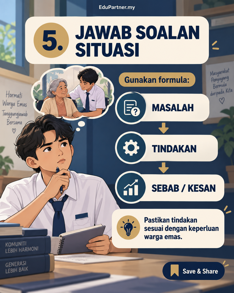 tips jawab gerontologi geriatrik SPM