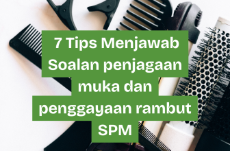 penjagaan muka dan penggayaan rambut