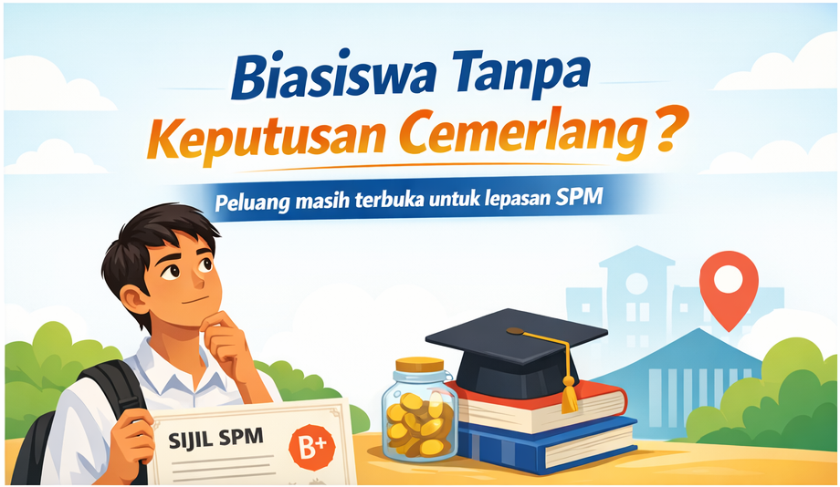 Biasiswa Yang Tidak Perlukan Keputusan Cemerlang