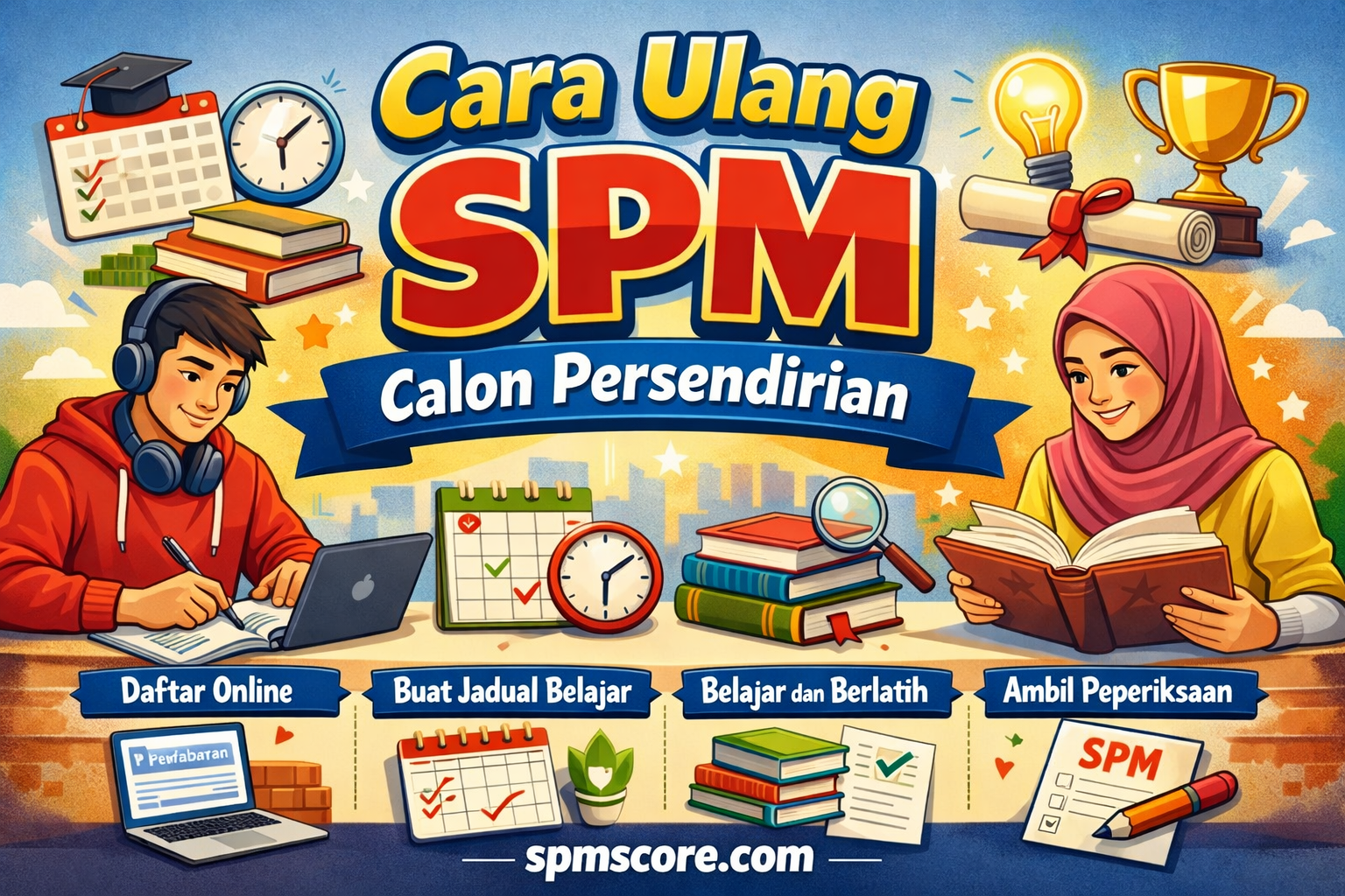 Cara Ulang SPM Calon Persendirian