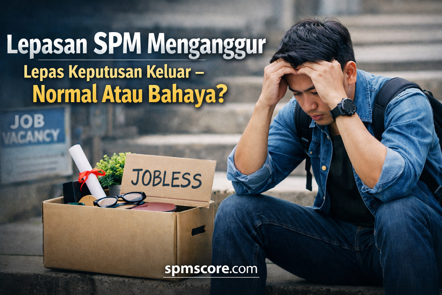 Lepasan SPM Menganggur Lepas Keputusan Keluar – Normal Atau Bahaya?
