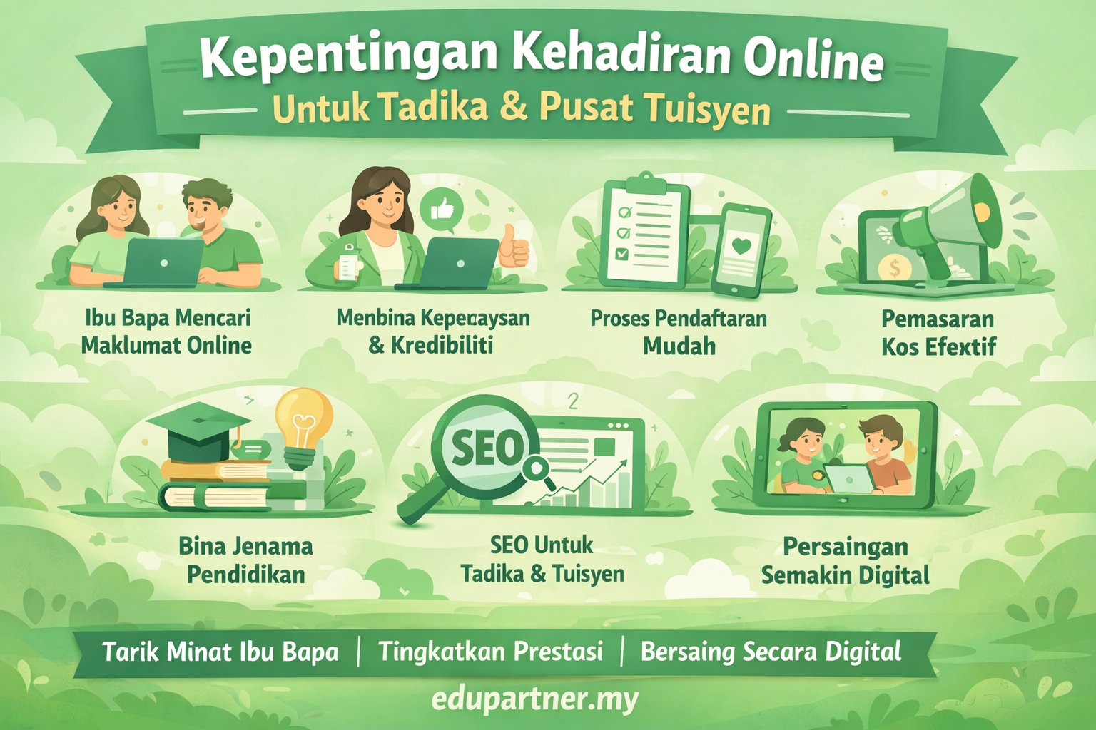 Kenapa Kehadiran Online Penting Untuk Tadika dan Pusat Tuisyen Hari Ini