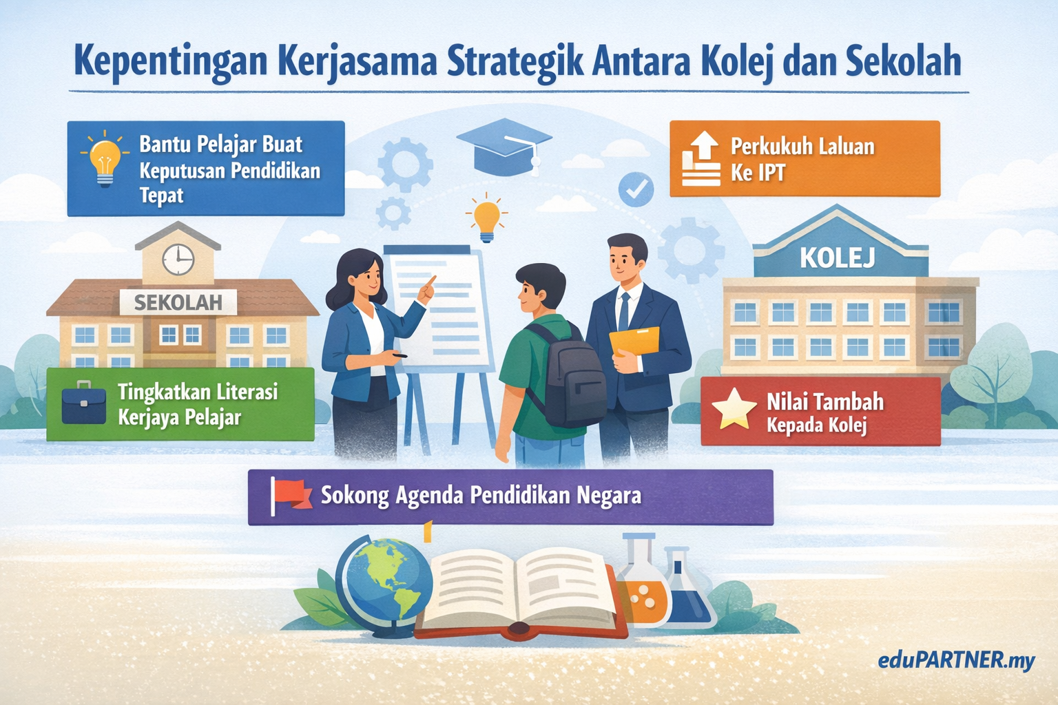 Kepentingan Kerjasama Strategik Antara Kolej dan Sekolah