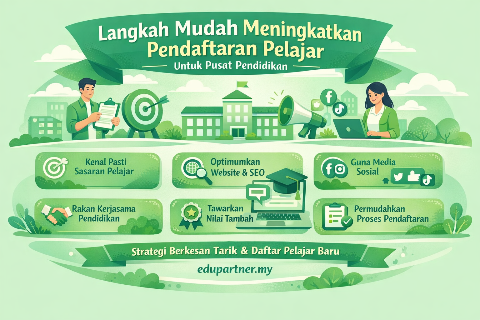 Langkah Mudah Meningkatkan Pendaftaran Pelajar Untuk Pusat Pendidikan