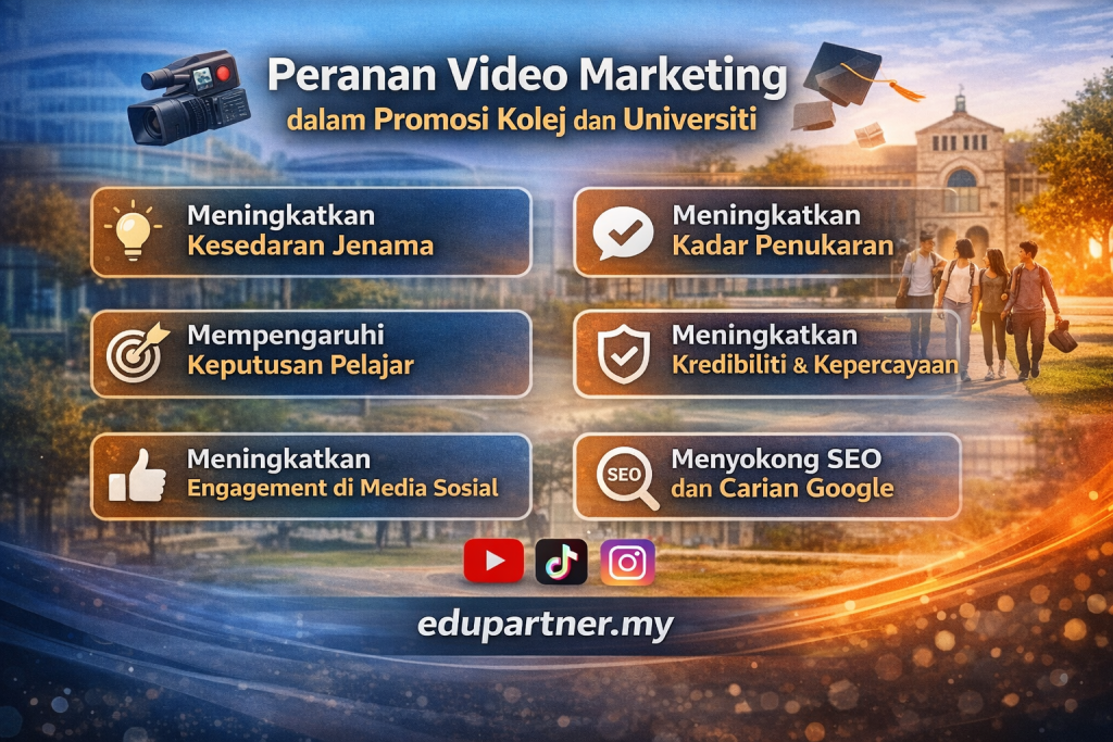 Peranan Video Marketing dalam Promosi Kolej dan Universiti