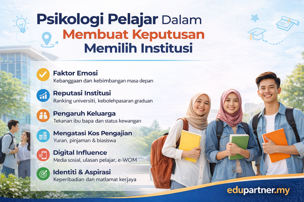 Psikologi Pelajar Dalam Membuat Keputusan Memilih Institusi