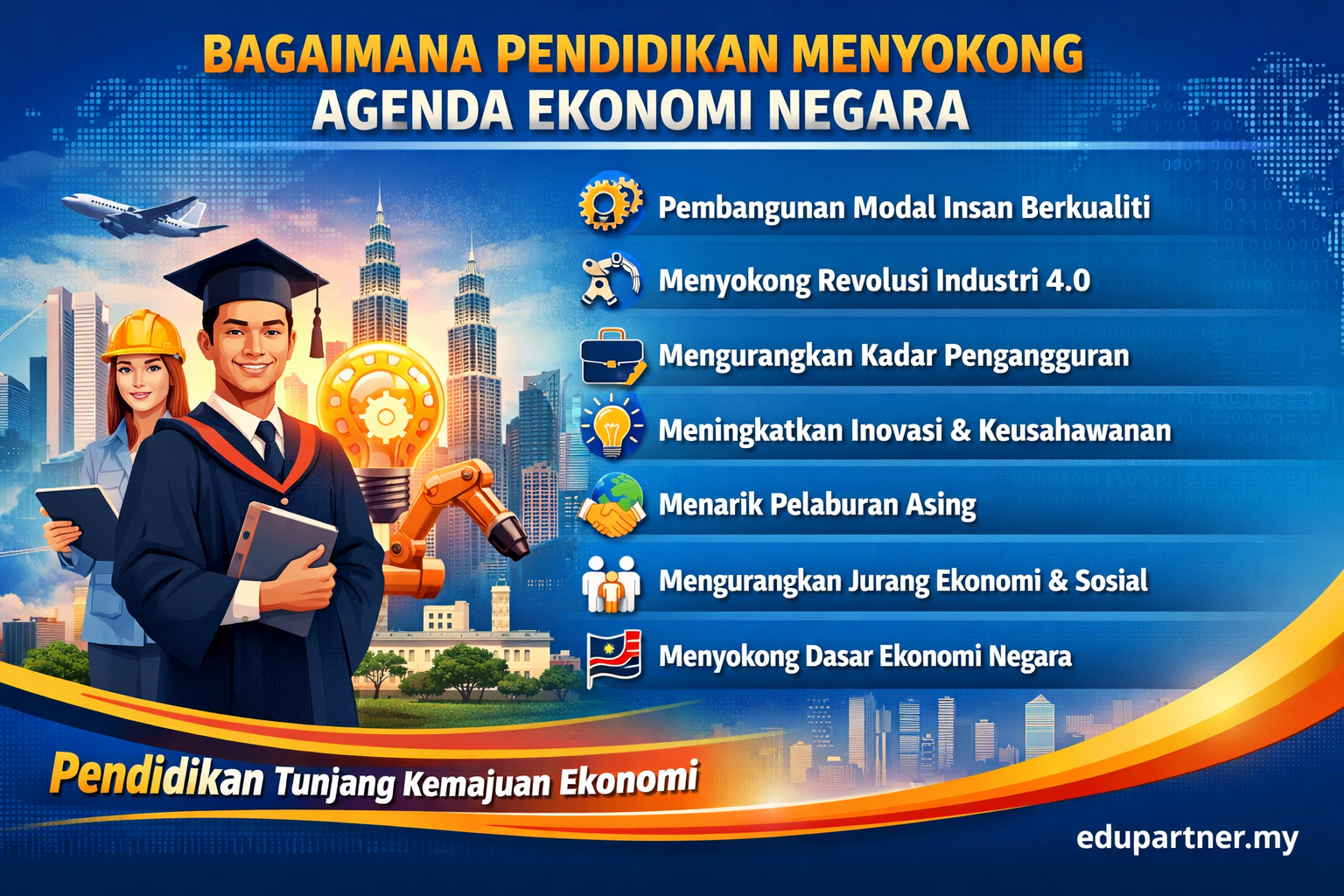 Bagaimana Pendidikan Menyokong Agenda Ekonomi Negara