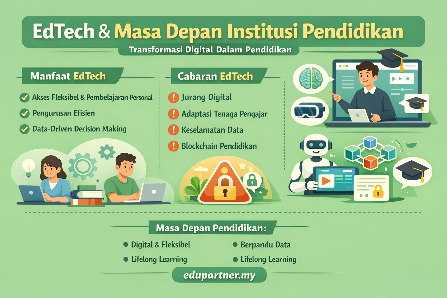 EdTech dan Masa Depan Institusi Pendidikan: Transformasi Digital yang Tidak Boleh Dielakkan