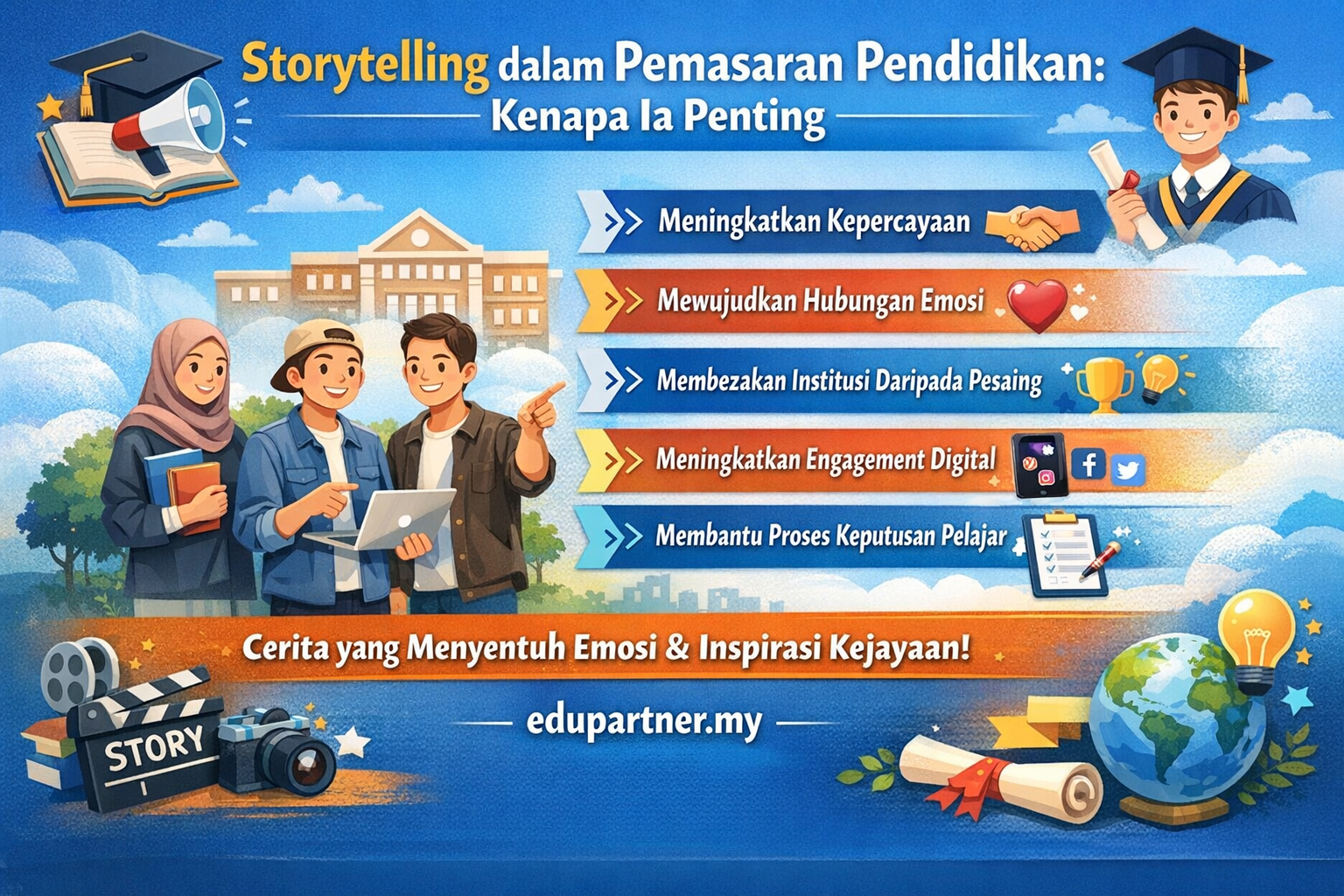 Storytelling dalam Pemasaran Pendidikan: Kenapa Ia Penting