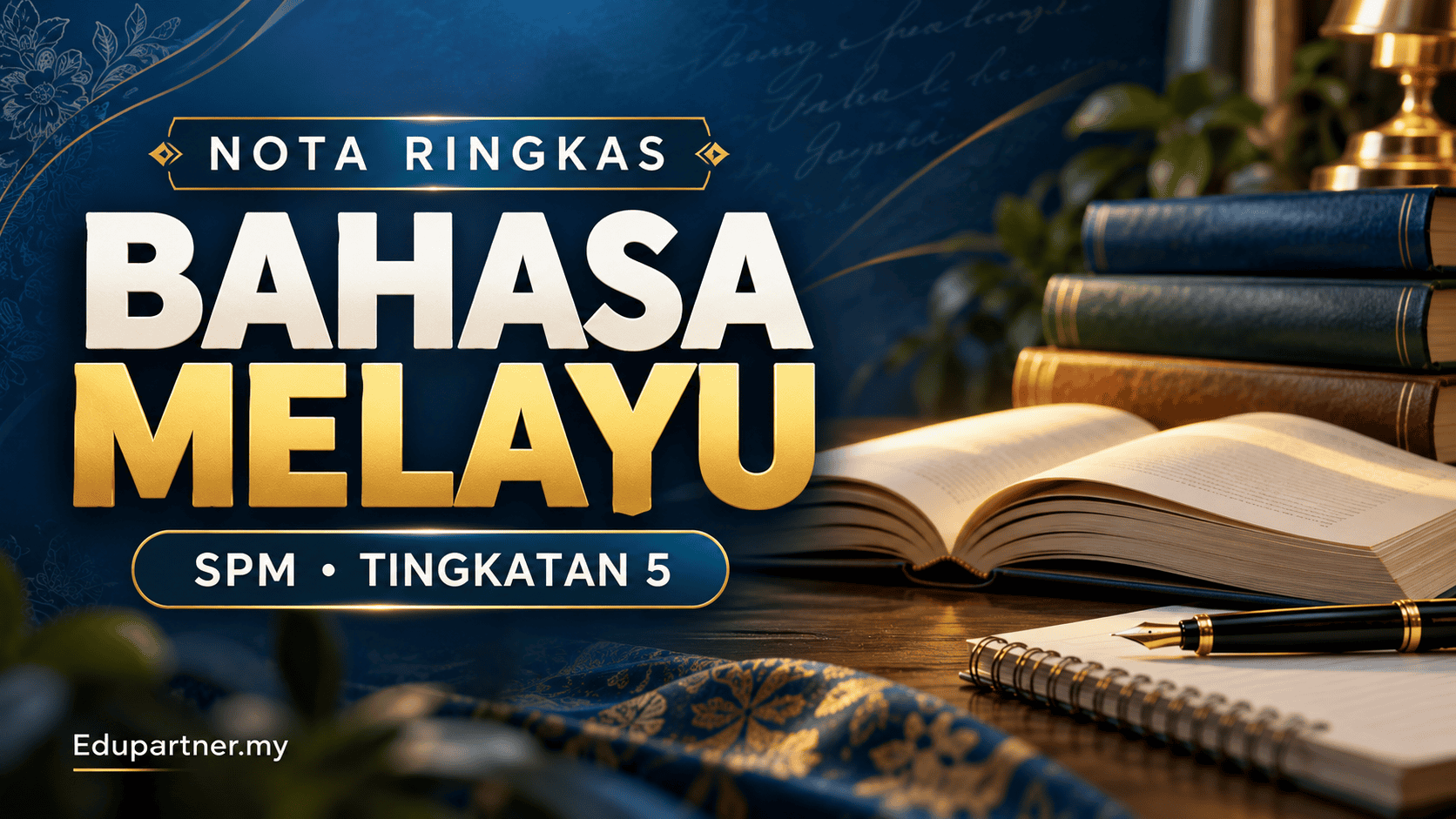 Ringkasan Bahasa Melayu Tingkatan 5 untuk SPM oleh Edupartner.