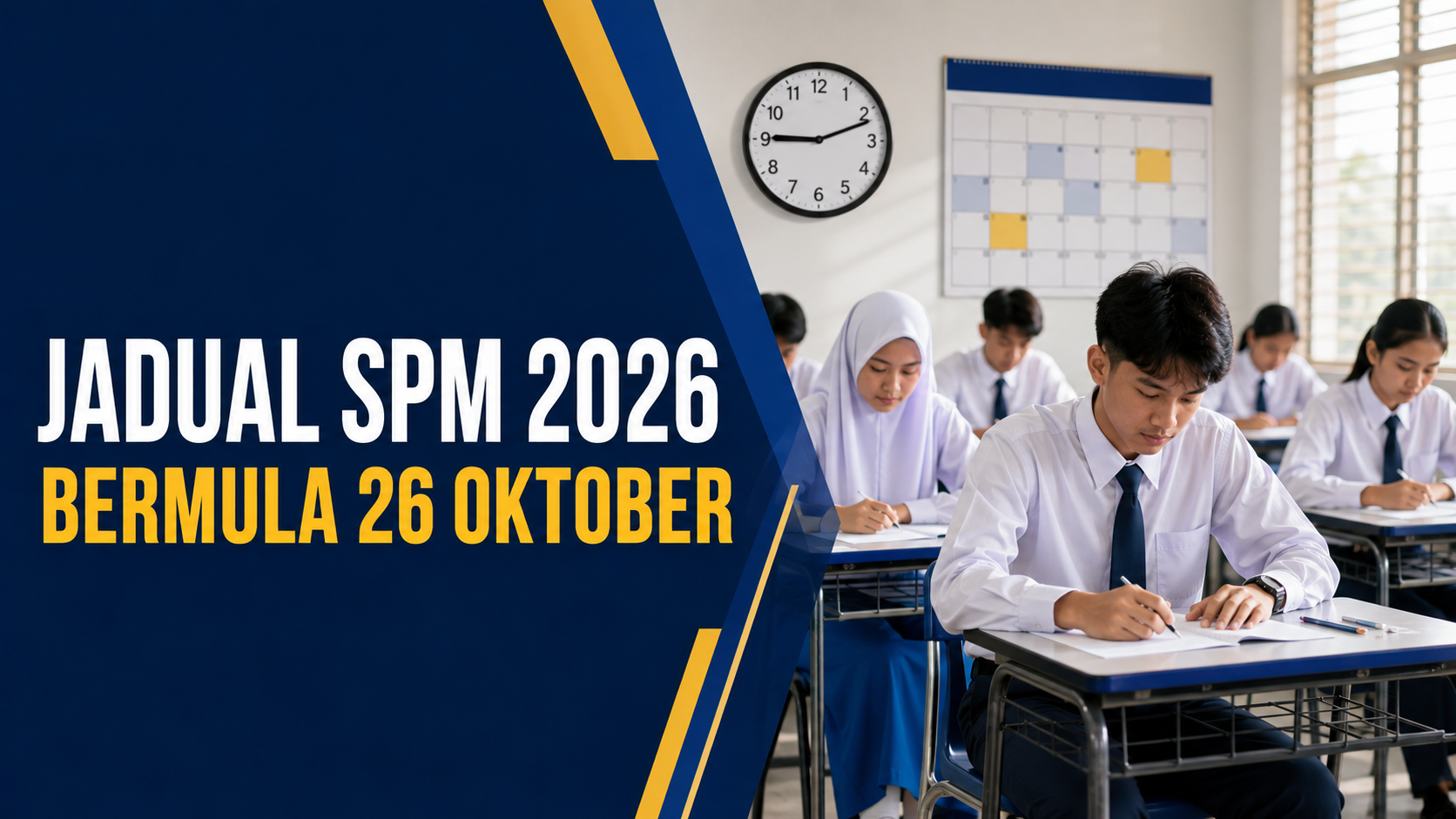 Jadual SPM 2026 Tarikh Peperiksaan Lengkap