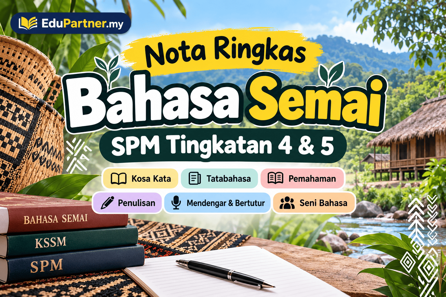 nota ringkas Bahasa Semai SPM