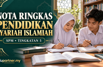 Students studying Islamic Education for SPM Tingkatan 5 at Edupartner.