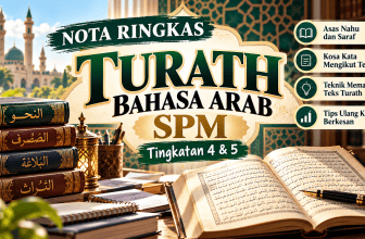 Nota Ringkas Turath Bahasa Arab SPM Tingkatan 4 dan 5