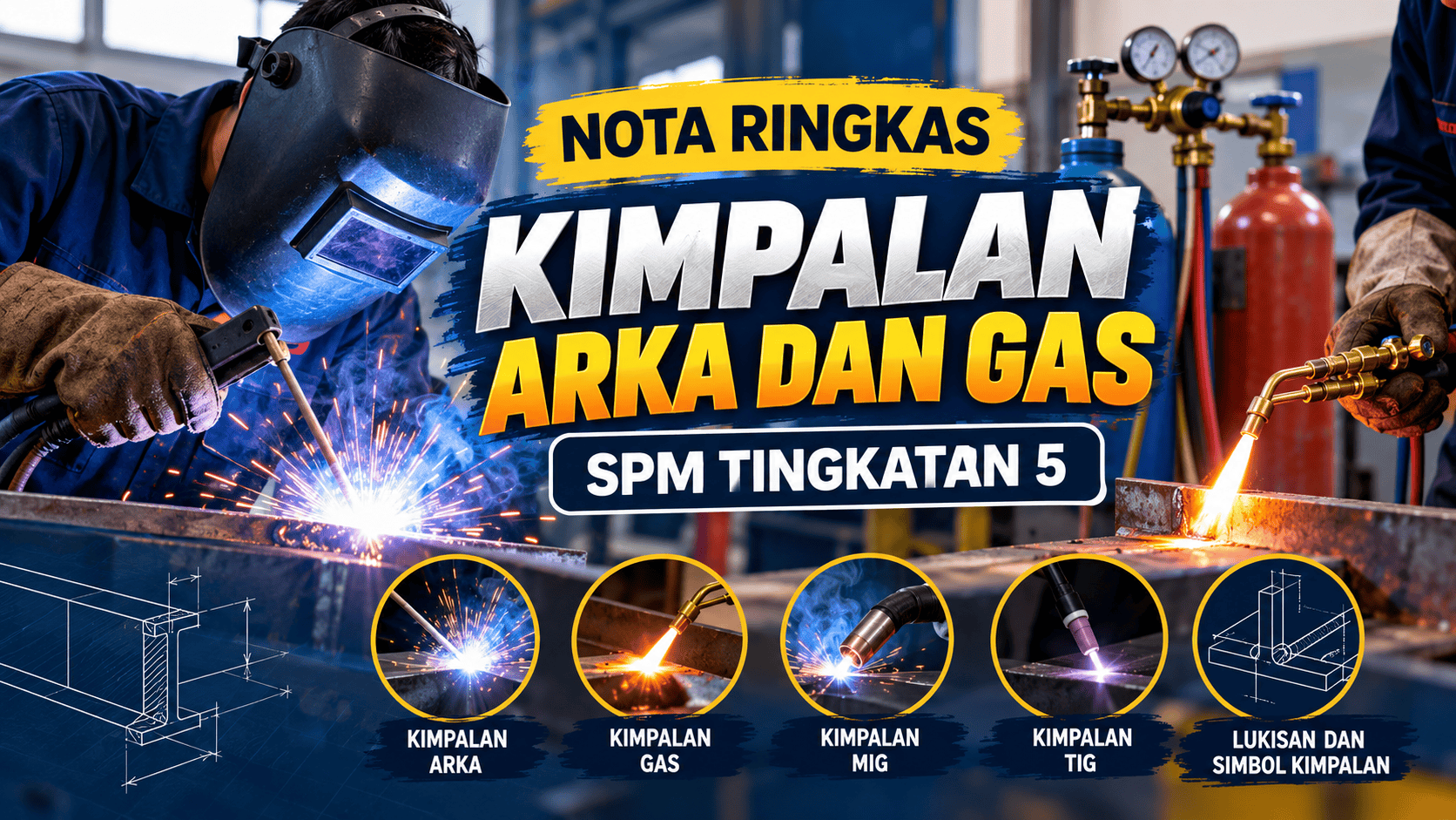 Nota Ringkas Kimpalan Arka dan Gas SPM