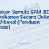 Cara Mengambil Semula Peperiksaan SPM Ulangan (SPMU) 2025