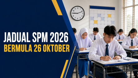 Jadual SPM 2026: Peperiksaan Bermula 26 Oktober