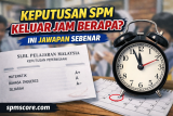 Keputusan SPM Keluar Jam Berapa? Ini Cara Semak Keputusan SPM